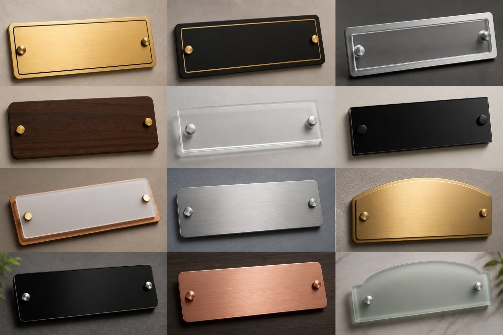 Architectural Custom Name Plates