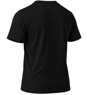 Real Black Angled Mockup